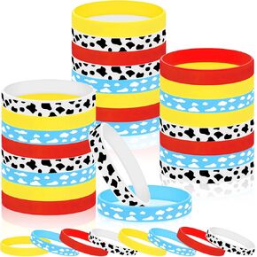 24 Pcs Spider Birthday Decorations Spider Party Favors Spider Silicone Bracelets Spider Web Pattern Printed Spider for Spider Theme Birthday Decorations Supplies