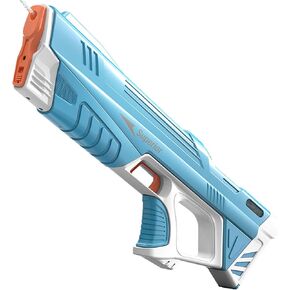 Electric Water Gun,Auto Suction Guns for Adults&Kids,Squirt 39 Ft Range,Automatic Gun,Water Blaster (Blue)…
