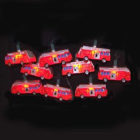 Kurt Adler 10-Light Fire Truck Light Set