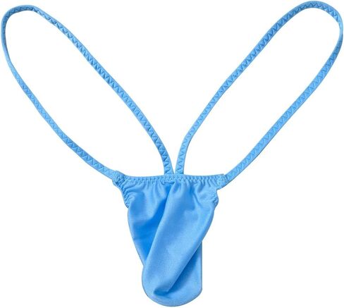 Men's Backless G-string V Back Sissies Tiny Thong Sexy Low Rise Thong 3 Pack in Saudi Arabia