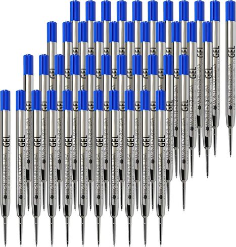 Monteverde Capless Gel Refill (to fit Parker), 0.5 mm Extra Fine Needle Point, Blue in Saudi Arabia
