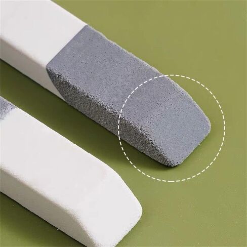 Gray Sand and Matte Eraser,Double Head Eraser,Used to Clear Office Ink Pen Students Ballpoint Pen Fountain Pen Gel Pen Frosted Eraser School Office Correction Supplies,Pen-Style Erasers Erasers in Kuwait