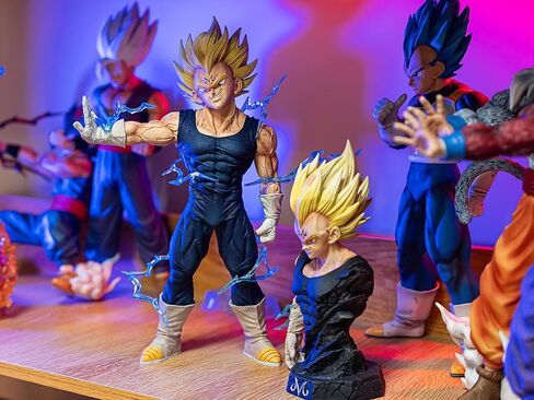 تمثال ماجين فيجيتا تمثال تمثال DBZ سوبر سايان فيجيتا هدايا عيد ميلاد 10.5 بوصة in Saudi Arabia