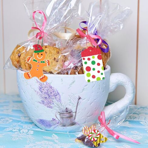 POPGIFTU 144 قطعة من علامات هدايا عيد الميلاد ذاتية اللصق ملصقات عيد الميلاد ملصقات هدايا 36 تصميمًا لملصقات اسم عيد الميلاد ملصقات هدايا تزيينية للعطلات ملصقات عيد الميلاد للهدايا in Kuwait