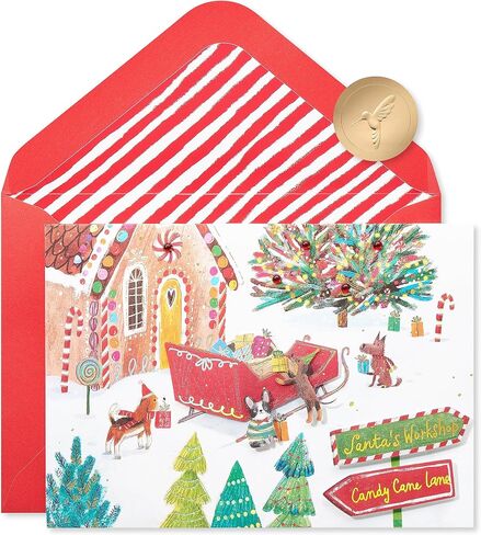 Papyrus Dog Christmas Card (Furry Christmas to You!) in Saudi Arabia