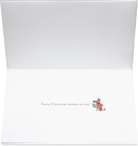 Papyrus Dog Christmas Card (Furry Christmas to You!) in Saudi Arabia