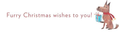 Papyrus Dog Christmas Card (Furry Christmas to You!) in Saudi Arabia