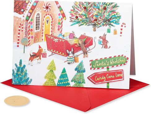 Papyrus Dog Christmas Card (Furry Christmas to You!) in Saudi Arabia