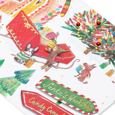Papyrus Dog Christmas Card (Furry Christmas to You!) in Saudi Arabia