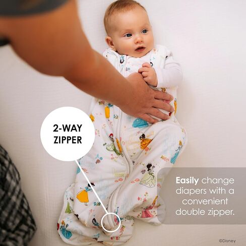 Milk Snob Disney Baby Sleeping Sack, Sleeveless Sleep Bag and Wearable Zip Up Blanket for Girl and Boy, Newborn Infant Shower | Sleeping Sack, Sleeveless Sleep Bag and Wearable Zip Up Blanket for Girl and Boy, Newborn Infant Shower in Saudi Arabia