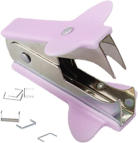 Purple Stapler Puller, Stapler Removals Remover - Staple Puller Tool with Non-Slip Grip Wear-Resistant Supplies for Teachers, Students,and Home Desk Staplers, Manual Staplers in Saudi Arabia