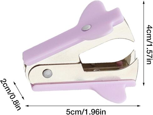 Purple Stapler Puller, Stapler Removals Remover - Staple Puller Tool with Non-Slip Grip Wear-Resistant Supplies for Teachers, Students,and Home Desk Staplers, Manual Staplers in Saudi Arabia