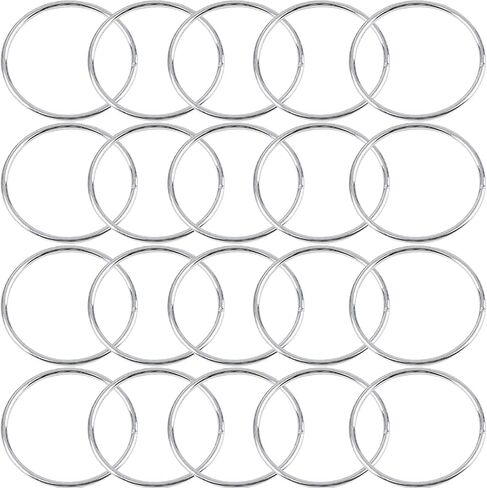 30Pcs Macrame Hoops Ring, BetterJonny 3 Inch Metal Craft Rings Hoops Gold Dream Catcher Rings Wreath Hoop Rings for Home Decorations DIY Crafts and Wall Hanging Crafts in Saudi Arabia
