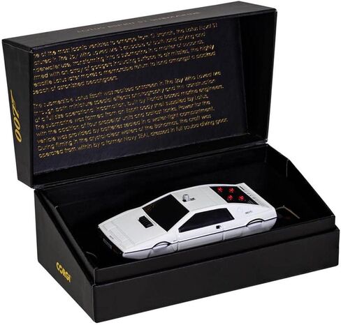 Corgi Diecast Model Cars - CC04514 James Bond Lotus Esprit Submarine The Spy Who Loved Me - 1:36 Pre-Built Model Vehicles Toy, Classic Metal Die Cast Collectible, Auto Toys Models for Adults - White in Saudi Arabia