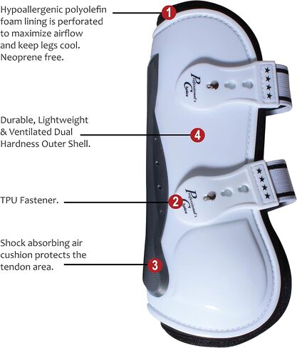 Professional's Choice Pro Performance Show Jump Boots | Front Pair | Universal Size in Kuwait