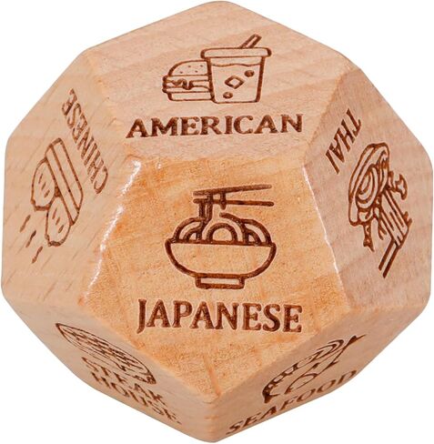 هدايا عيد الميلاد تخزين هدايا له تاريخها ليلة خطوبة هدايا مضحكة لصديقها الأزواج الغذاء النرد فك عيد الحب هدايا عيد الميلاد للنساء الرجال عشاق الطعام هدايا النرد الخشبي in Kuwait