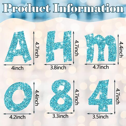 Colarr 216 Pcs Glitter Bulletin Board Letters for Classroom Numbers Alphabet Poster Board Letters with Adhesive Dots Punctuation Symbols Cutout Bulletin Board Display School Decor (Silver,4 Inch) in Saudi Arabia