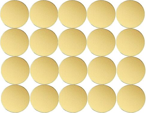 Zinc Alloy Blank Challenge Coins for Engraving Blank Coins for Laser Engraving Blank Challenge Coin Bulk, Blank Coins 40mm Silver Color Plated for DIY Crafts Metal Stamping Blanks-20 Pcs in Saudi Arabia