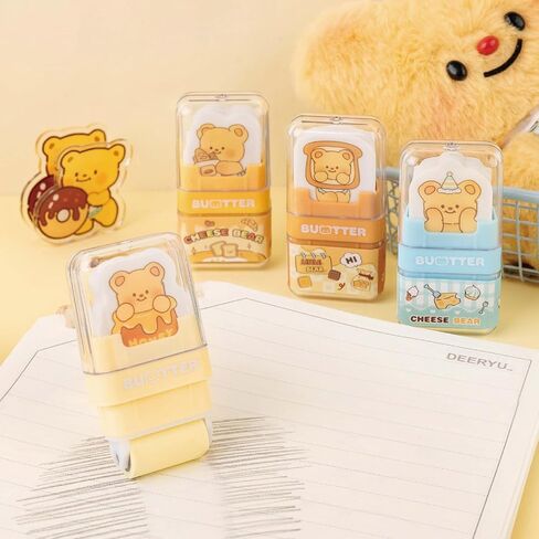 3 Pcs Cute Panda Eraser Mechanical Eraser Cartoon Eraser for School Kids Boy Girl Women Eraser Kawaii Erasers School Office Supplies (3Pcs Panda) in Saudi Arabia