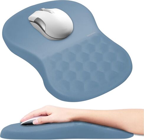 Doctor Developed Mouse Pad with Wrist Rest Ergonomically Designed Japanese Manufacturers Mouse pad for Carpal tunne 11.8x7.9 inch in Saudi Arabia