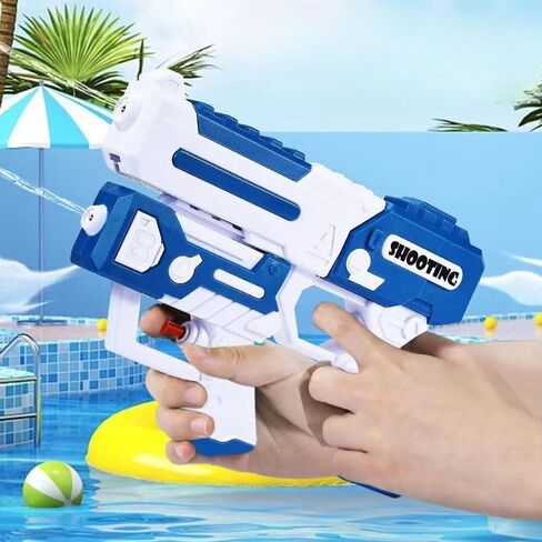 Wokaku Water Gun Water Squirt Guns Water Toy Guns for Kid Children Boys and Girls Summer Swimming Pool Party Beach Outdoor Toys (2 PCS - Blue & Orange) in Saudi Arabia