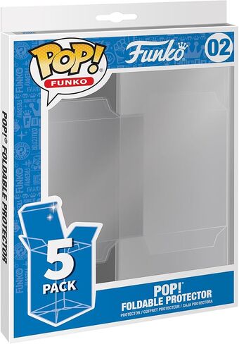 Funko POP! Protector: 5-Pack Foldable POP! Protector (Non-UV) in Saudi Arabia