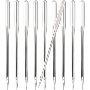50 Pcs Sewing Machine Needles Size 90/14 Universal Standard Needles for Embroidery Leather Jeans, Compatible with Singer, Brother, Janome, Varmax and Home Sewing Machine