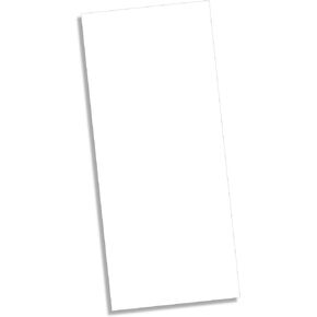 Heavyweight 100lb White 4" x 9" Business Note Cards - Bulk 200 Piece Pack - Thick Blank Cards for Menu Cards, Program Cards, Rack Cards