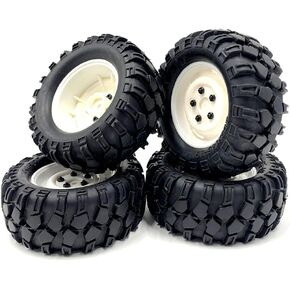 90 مم 1.9 بوصة 1.9 بوصة للطرق الوعرة/عجلات الشاحنة/الإطارات x4 تناسب طراز MN 99S LOSI RZR Rey Tenacity DB 1/10 Capra1.9 UTB scx10 trx4 CROSSRC Emo NT4 SR4 SG4 JT4 JT6 BRUSHLESS 4WD Truck
