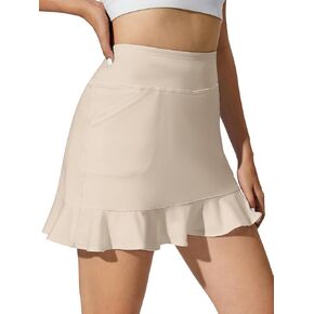 M MOTEEPI Tennis Skirt with Shorts Golf Skorts for Women Dressy Pickleball Skort Golf Outfits Clothes Athletic Skorts in Saudi Arabia