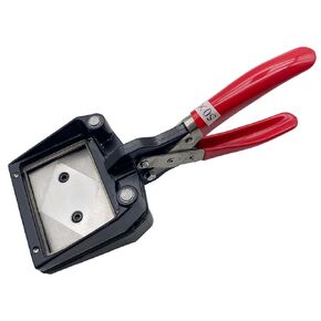 50 x 50mm Photo Punch Cutter, Right Corner Hand Held Cutting for Passport ID License Photo