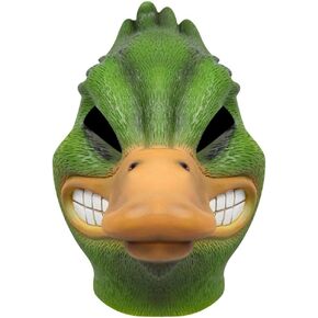 Angry Duck Mask Latex Funny Cartoon Animal Face Cover Halloween Headgear Halloween Party Cosplay Prop Halloween Decor