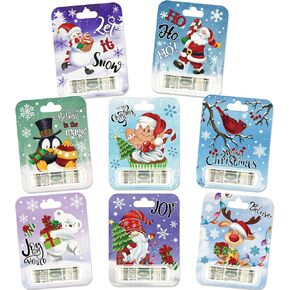 DERAYEE Christmas Money Holders for Cash Gift, 8 Pcs Unique Money Holder Christmas Cards with Plastic Domes Cover for Xmas Tree Decorations Hanging Ornament