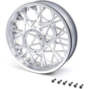 Losi Rear Wheel Set Satin Chrome PM-MX LOS46003 RC Tire in Kuwait