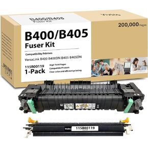 115R00119 Fuser Maintenance Kit 110V Replacement for Xerox B400 B405 Fuser Unit Compatible with Versalink B400 B400DN B405 B405DN Printers | 1 Pack B400 B405 Fuser Kit, 200,000 High Yield
