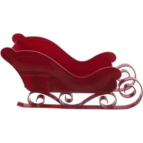 Abaodam Mini Sleighs Decor Miniature Sleigh Ornament Desktop Decorations for Dollhouse Christmas Party Supply