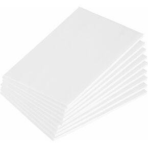 PATIKIL 6x8" Foam Sheet for Crafts, 10 Pack 150x200mm Foam Boards Foam Paper Sheets for Art DIY Crafting Presentations, White