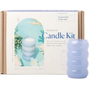 Paddywax Candle Making Kit, 12-Ounce, Ocean Mist & Sea Salt