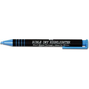 Bible Dry Highlighter - Blue