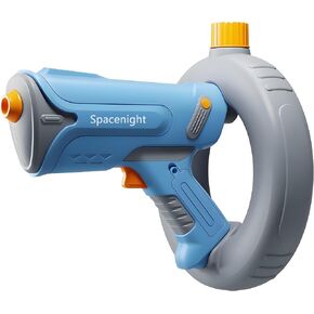 مسدس مياه، مسدس مياه كهربائي Galactic Defender - خزان 24oz، نطاق 20 قدم للأعمار من 4 سنوات فما فوق (أبيض)