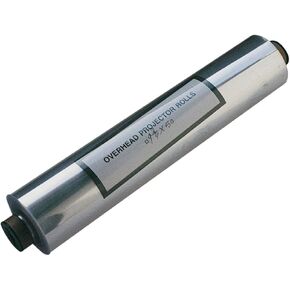 School Smart Overhead Projector Film Roll, 10-1/4 Inches x 50 Feet, 4 mil Thick