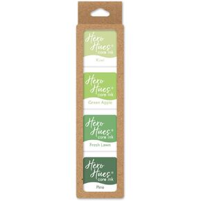 Hero Arts AF511 Fresh Greens Core Ink Cubes