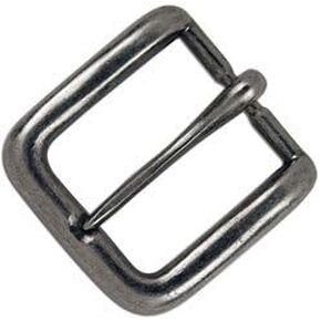Tandy Leather 1-1/2" Antique Nickel Wave Buckle 1641-21
