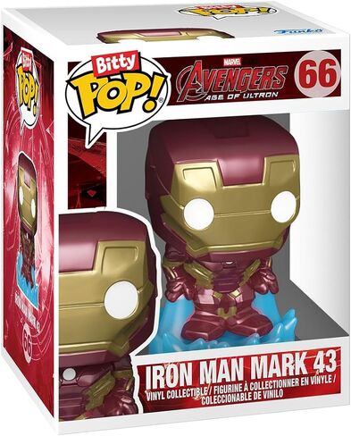 Funko Pop! Bitty Bots: Marvel - Hulkbuster with Iron Man in Saudi Arabia