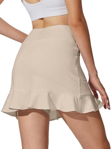 M MOTEEPI Tennis Skirt with Shorts Golf Skorts for Women Dressy Pickleball Skort Golf Outfits Clothes Athletic Skorts in Saudi Arabia