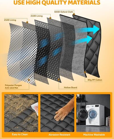 XXL Truck Back Seat Extender for Dogs, Dog Car Seat Cover with Hard Bottom Support 400LB, Waterproof Car Seat Protector with Mesh Window and Storage Pocket, Car Hammock for Full-Size Trucks, SUV in Saudi Arabia