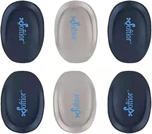 وسائد كعب مريحة من الإسفنج الذكي للمشي المسطح وأحذية القوارب الكاجوال، عبوة من زوجين in Kuwait