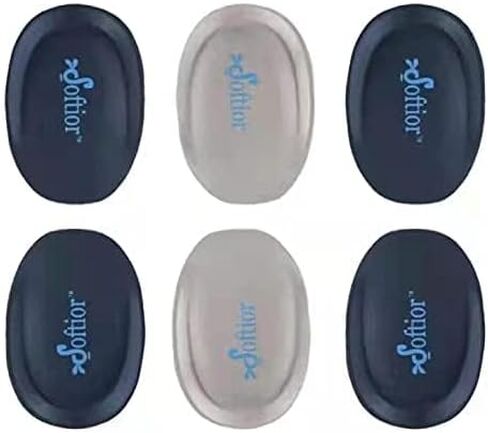 وسائد كعب مريحة من الإسفنج الذكي للمشي المسطح وأحذية القوارب الكاجوال، عبوة من زوجين in Kuwait