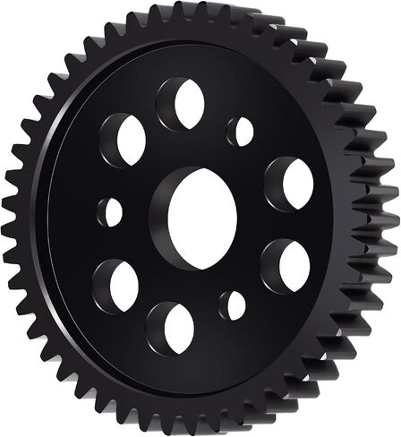 42T 43T 44T 45T 46T 47T 48T Spur Gear Center Solid Axle Diff Differential for Arrma 1/7 Felony Infraction Limitless Mojave 6S Diff Locker 1/8 Kraton Outcast Notorious Talion 6s (46T) in Kuwait