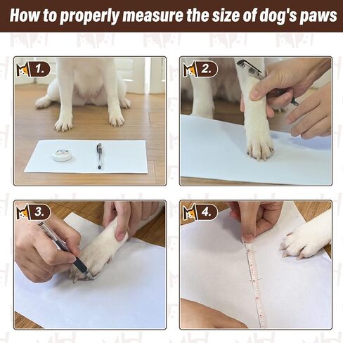 جوارب بيوتيزو المضادة للانزلاق للكلاب الصغيرة والمتوسطة والكبيرة، واقي مخلب مع مقابض للأرضيات الصلبة للرصيف الساخن/البارد، التحكم في الجر، 3 أزواج من أحذية الكلاب المضادة للالتواء لمنع لعق الكلاب الكبيرة in Kuwait